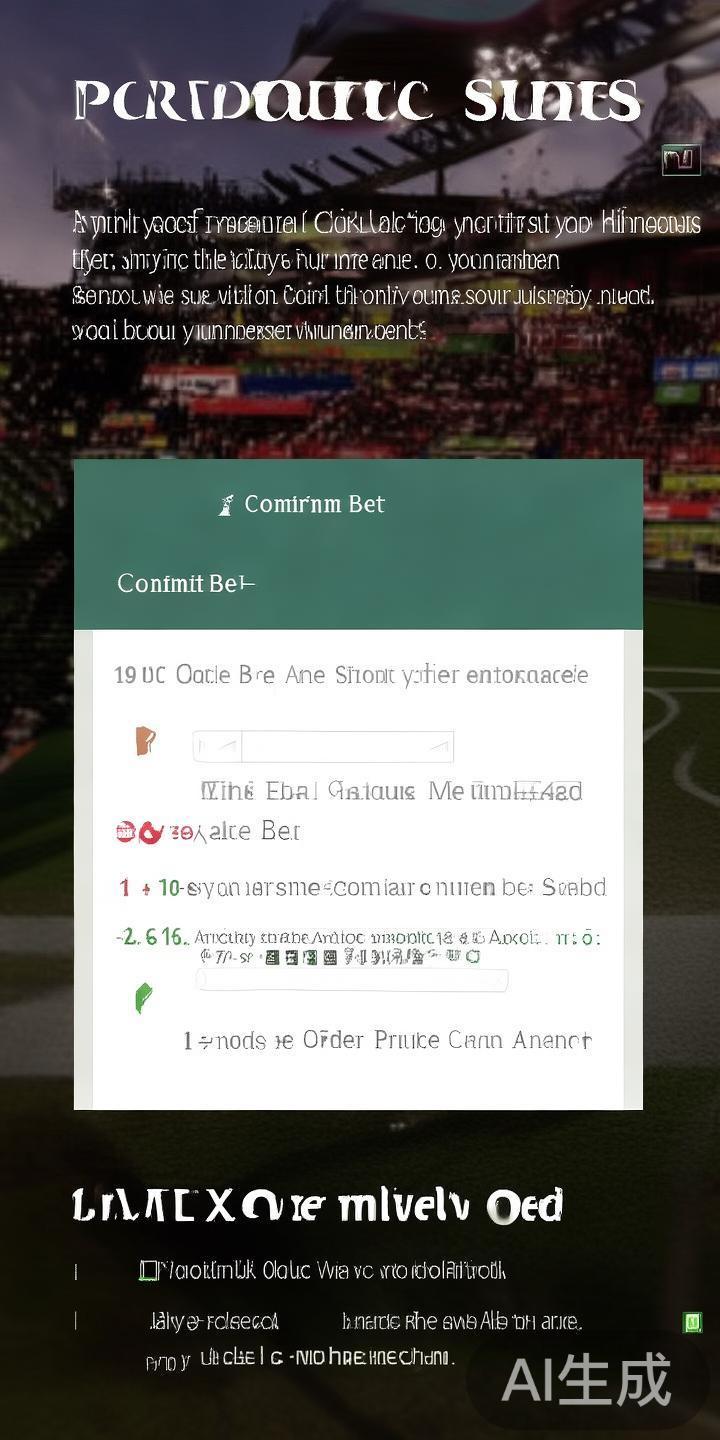 完美体育平台下单流程全攻略及操作注意事项详解 完成投注选择后,点击对应的投注按钮,会弹出投注确认